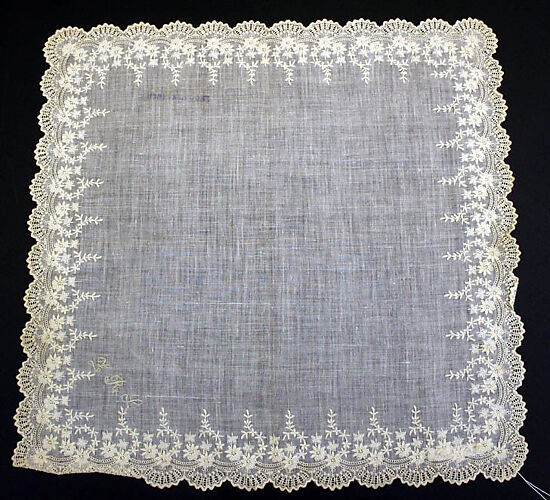 Handkerchief | American or European | The Metropolitan Museum of Art
