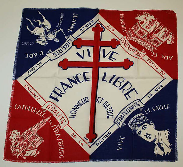 Handkerchief, [no medium available], French 