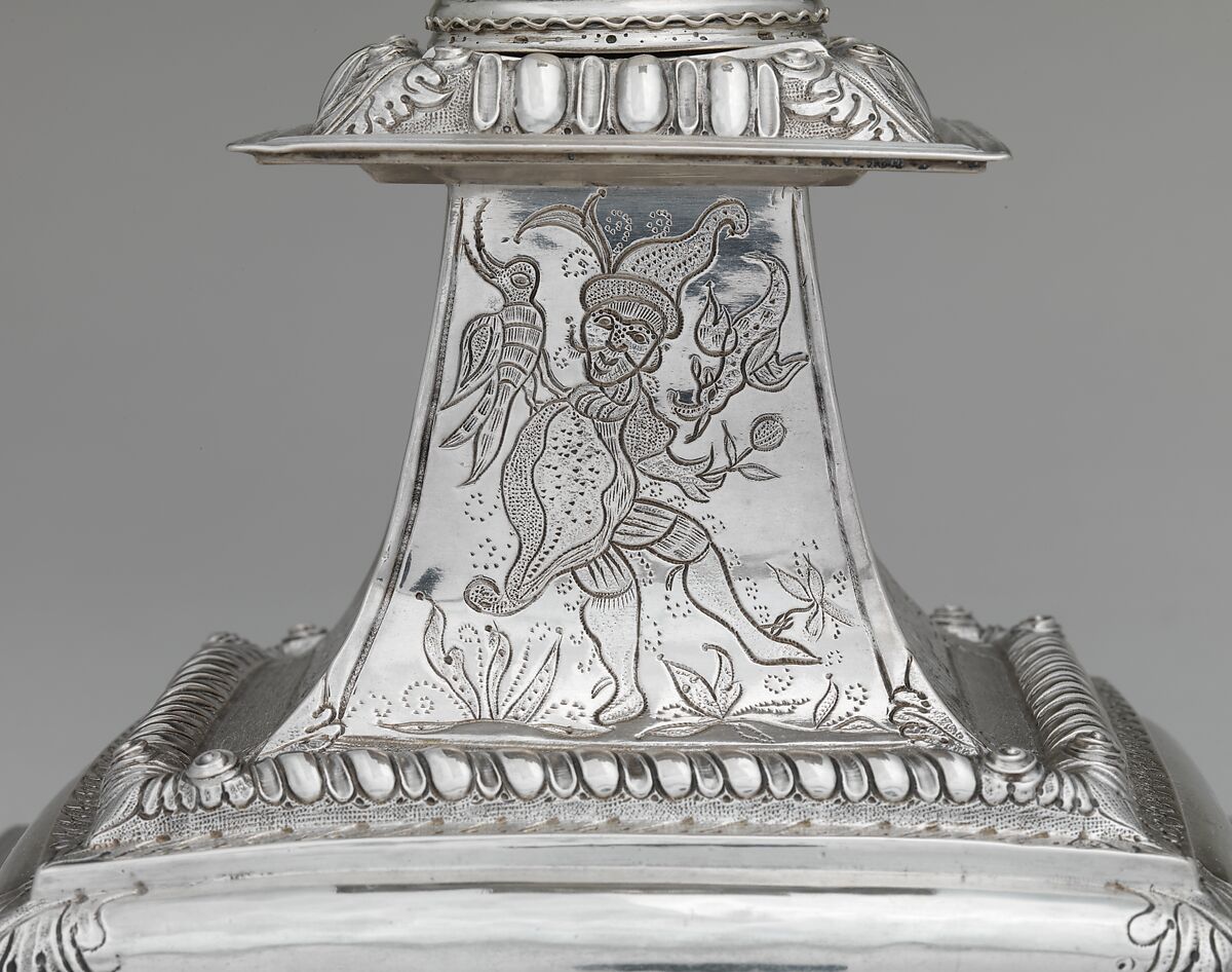 Candlestick, Cornelius Kierstede (1674–ca. 1757), Silver, American