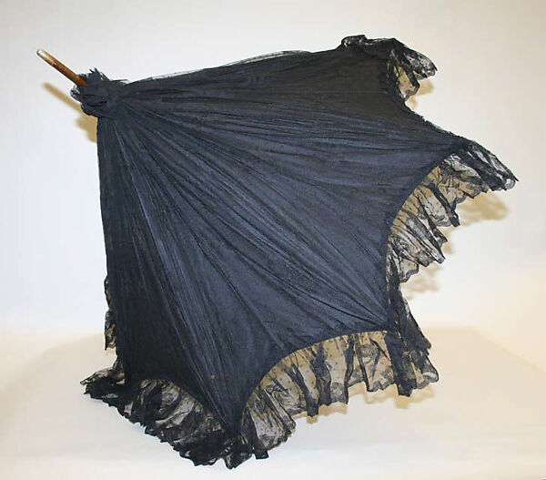 Parasol, silk, American 