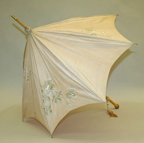 Parasol, silk, American 