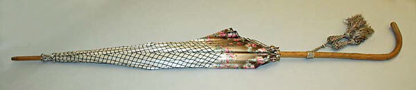 Parasol, silk, British
