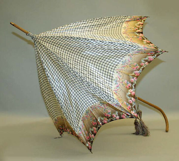 Parasol, silk, British 
