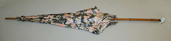Parasol, silk, American