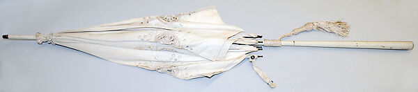 Parasol, linen, American