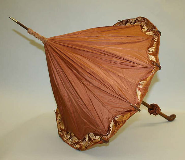Parasol, silk, American 