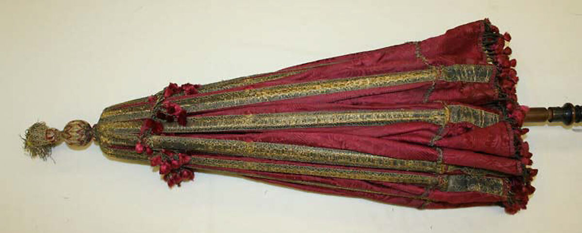 Parasol, silk, French 