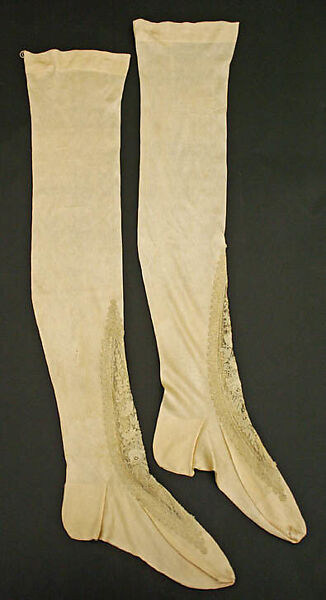 Stockings, silk, Belgian