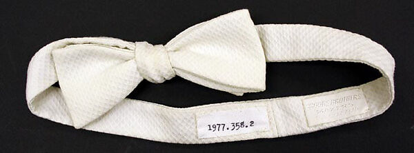 Abraham & Straus | Bow tie | American | The Metropolitan Museum of Art