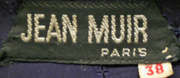 Redingote, Jean Muir (British, 1966–2007), wool, plastic, British