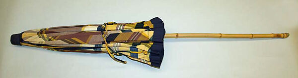 Parasol, cotton, bamboo, American or European