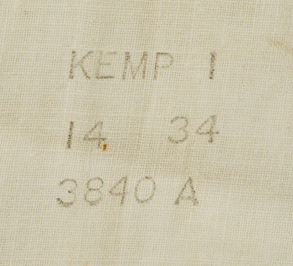 Shirt, cotton, linen, American