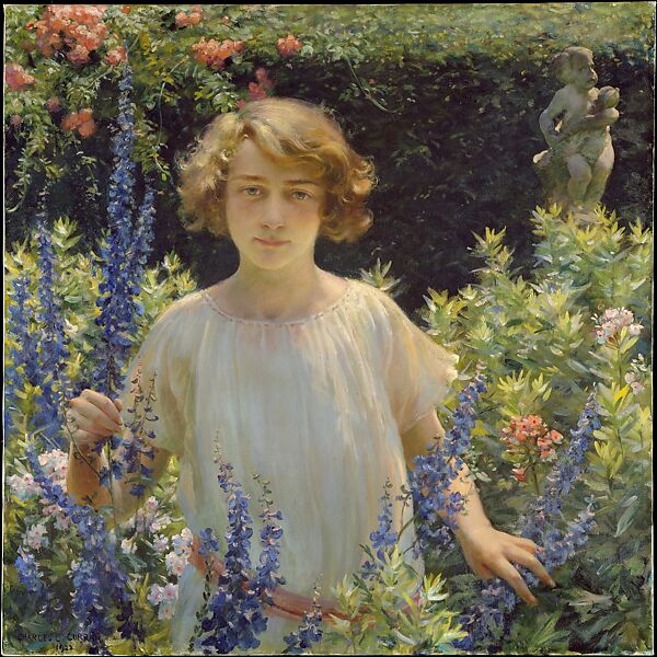 Betty Gallowhur (Betty Newell), Charles Courtney Curran (1861–1942), Oil on canvas, American 
