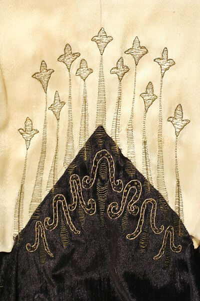 Evening wrap, silk, American