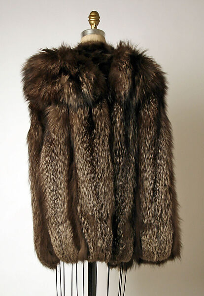 Cape, Revillon Frères (French, founded 1723), fur, French
