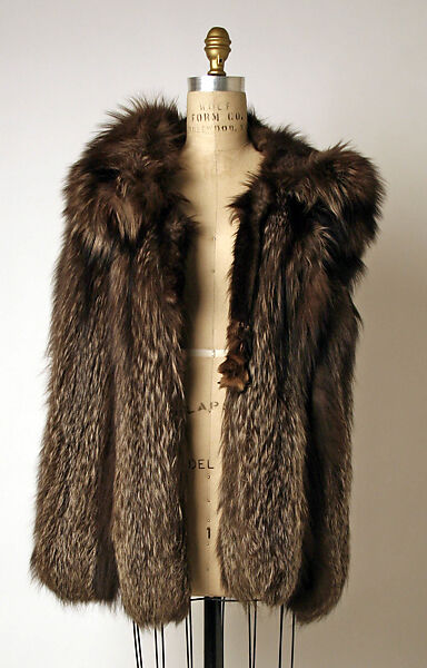 Cape, Revillon Frères (French, founded 1723), fur, French 