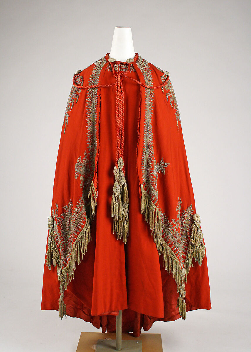 Cape, wool, silk, British 