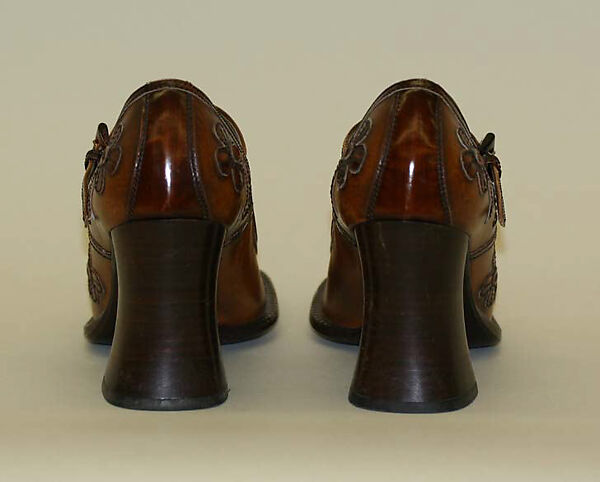 Shoes, Prada (Italian, founded 1913), a,b) leather, Italian