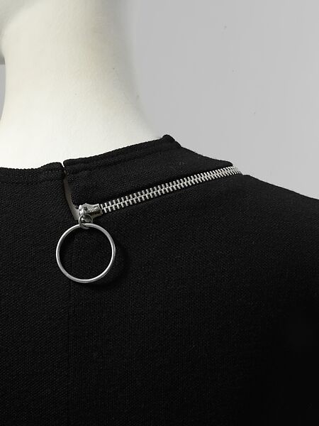 Dress, Rudi Gernreich (American (born Austria), Vienna 1922–1985 Los Angeles, California), wool, metal, American