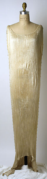 "Delphos", Fortuny (Italian, founded 1906), silk, glass, Italian 