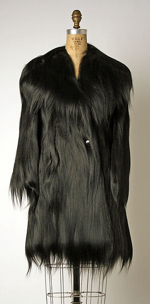 Coat, Donald Brooks (American, New Haven, Connecticut 1928–2005 Stony Brook, New York), fur, American 