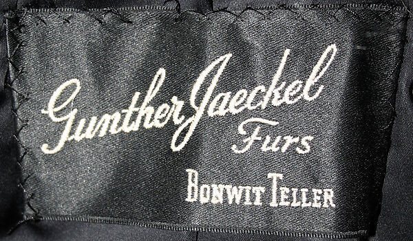 Coat, Donald Brooks (American, New Haven, Connecticut 1928–2005 Stony Brook, New York), fur, American