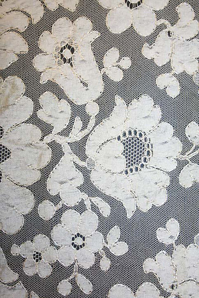 Mantilla, silk, Spanish