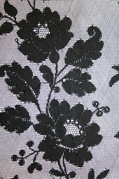Stole, cotton, American or European