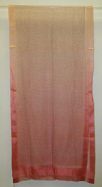 Evening stole, silk, resin, American or European 