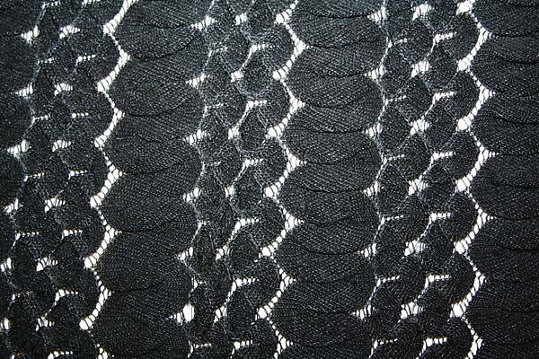 Shawl, silk, American