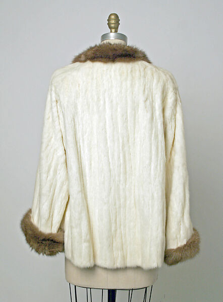 Jacket, Bergdorf Goodman (American, founded 1899), fur, American