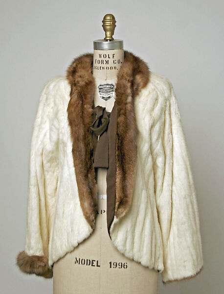 Jacket, Bergdorf Goodman (American, founded 1899), fur, American 