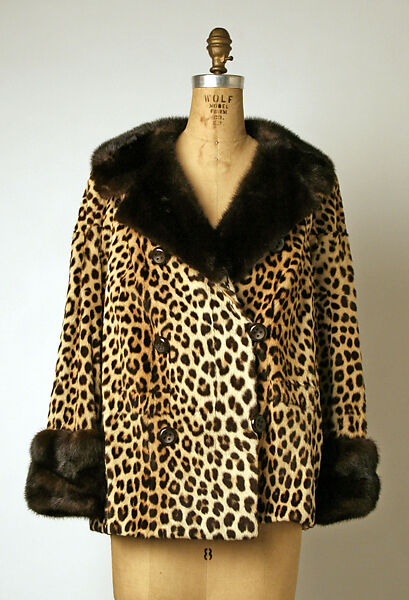 Jacket, fur, French 