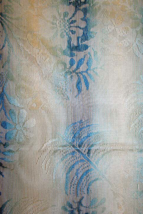 Shawl, silk, European