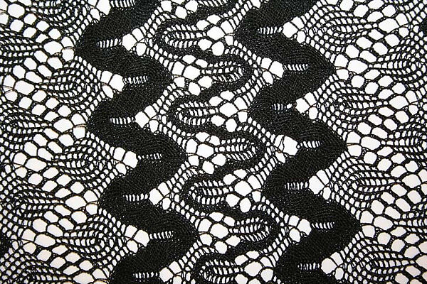 Shawl, silk, American