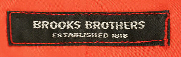 Vest, Brooks Brothers (American, founded 1818), wool, rayon, American