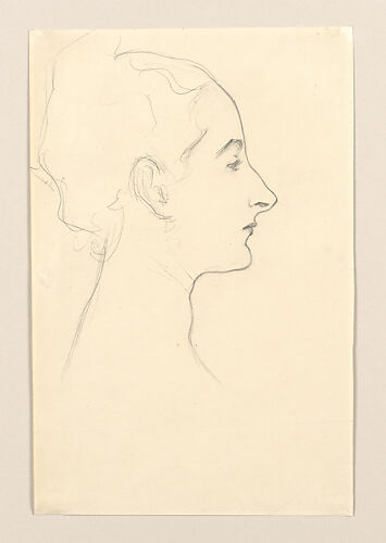 Virginie Amélie Avegno Gautreau, Study for 