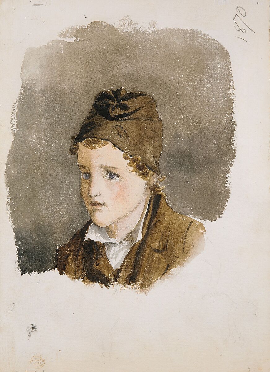 Gottlieb Feutz, Mürren, John Singer Sargent (American, Florence 1856–1925 London), Watercolor and graphite on off-white wove paper, American