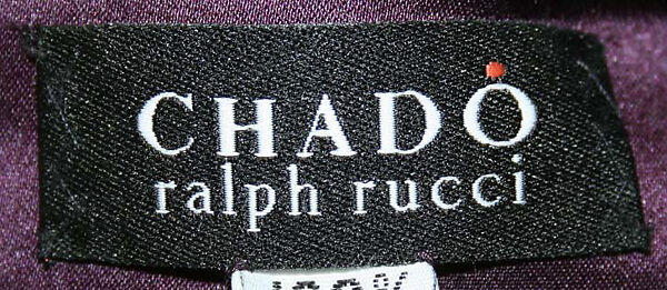 Evening ensemble, Ralph Rucci (American, born 1957), a) silk; synthetic; b) silk, American