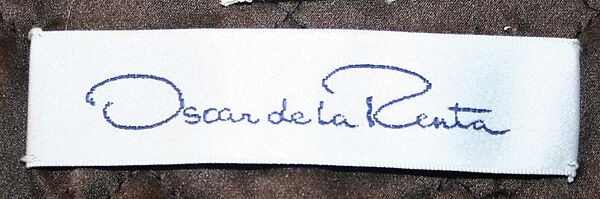 Ensemble, Oscar de la Renta, LLC. (American, founded 1965), a) silk, metallic thread, plastic, glass, fur; b) silk, metallic thread, American