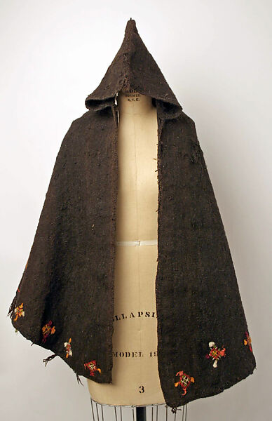 Akhnif / Burnus, Wool, cotton