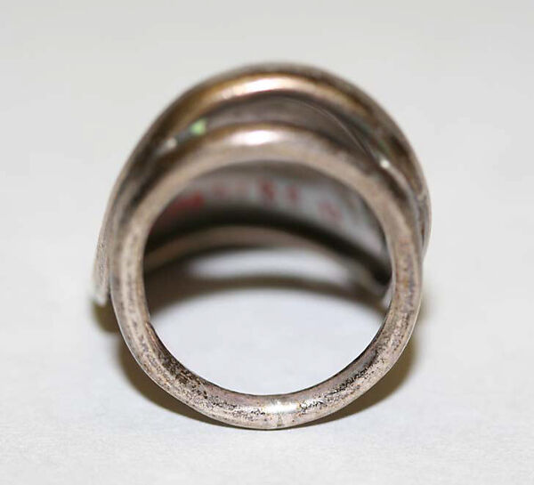 Ring, Robert Lee Morris (American, born Germany, 1947), silver, American