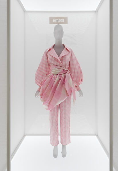 Ensemble, (a, b) Bill Blass Ltd. (American, founded 1970), a,b) silk; c,d) silk, leather, American