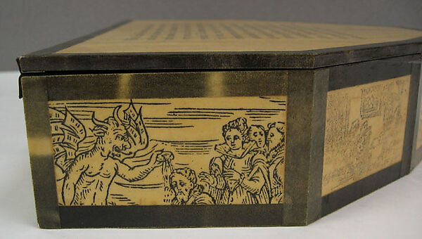 "Incubus", Simon Costin (British, born 1963), a) silver, copper, glass, baroque pearls and human sperm; b) paper, laminate, silk, British