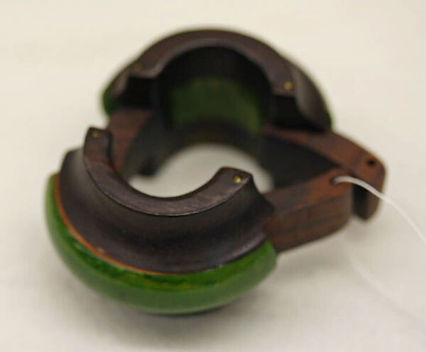 Bracelet, plastic, wood, French