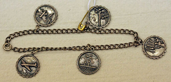 Bracelet, metal, American 