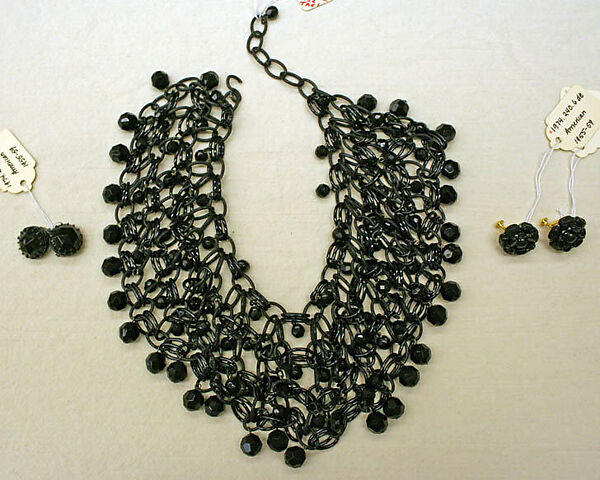 Jewelry set, plastic, American 