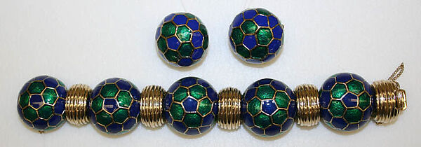 Jewelry set, [no medium available], American 