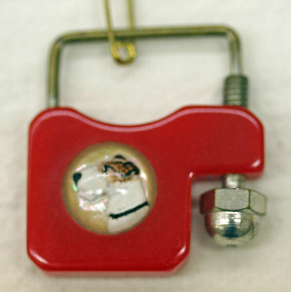 Key ring, plastic, American 