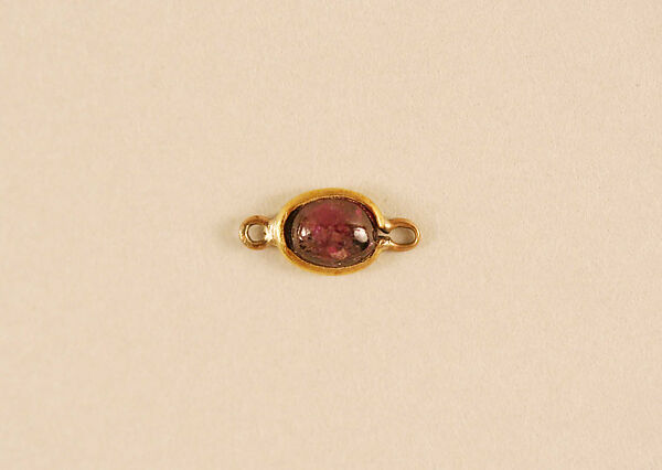 Ornament, gold, gemstone, American 